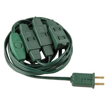 Do It Best Global Sourcing Extension Cords XM-PT2182-15X-GR Christmas Tree Extension Cord Do It Best Global Sourcing Extension Cords XM-PT2182-15X-GR Christmas Tree Extension Cord